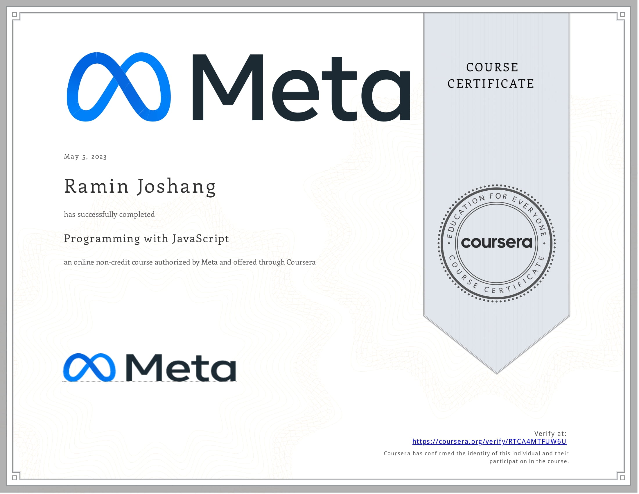 Programming with JavaScript